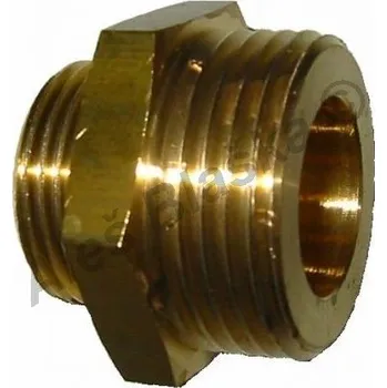 Fitinka Mosazná vsuvka redukovaná silnostěnná s dosedacími plochami - 6/4"x5/4" 1552FD-245 AKCE
