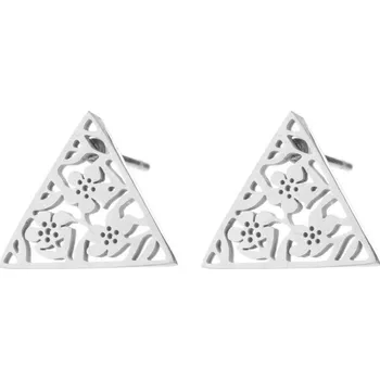 Souprava šperků Pusety s kytičkami chirurgická ocel VL 283