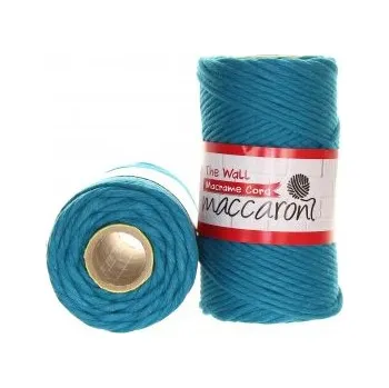 Příze Maccaroni The Wall 3mm - 907-01 petrolej