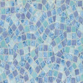 Tapeta Gekkofix Mosaic Blue 10201-1 0,45 x 15 m