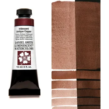 Vodová barva Akvarelová barva Daniel Smith Luminescent, 15ml - měděná Barva: 9 - Iridescent Antique Cooper