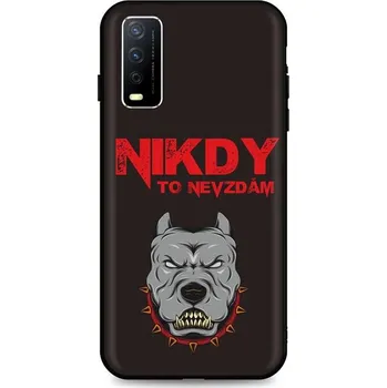 Pouzdro na mobilní telefon Kryt Vivo Y11s silikon Nikdy to nevzdám (obal neboli pouzdro na Vivo Y11s)