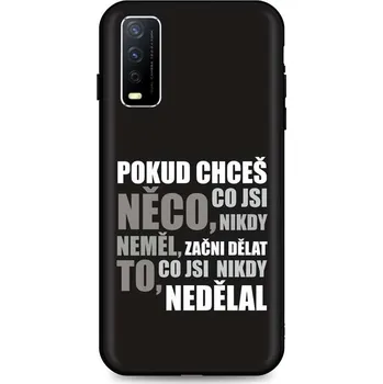 Pouzdro na mobilní telefon Kryt Vivo Y11s silikon Moto (obal neboli pouzdro na Vivo Y11s)