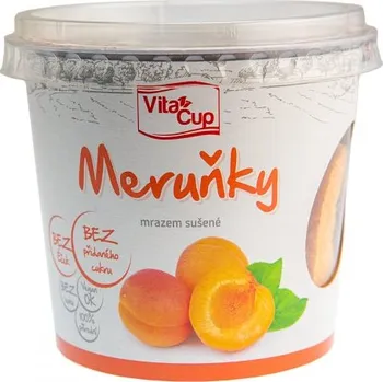 Kandované ovoce K-Servis Vita cup - Meruňky plátky lyofilizované 20g