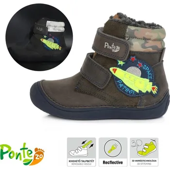 Chlapecká zimní obuv Ponte 20 PV121-DA03-1-437A hnědá zimní boty Velikost: 24