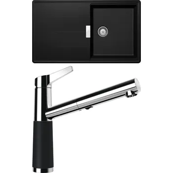 Granitový dřez Set Schock S13-5 (dřez Tia D-100 Magma + baterie SC-510.120 Magma)