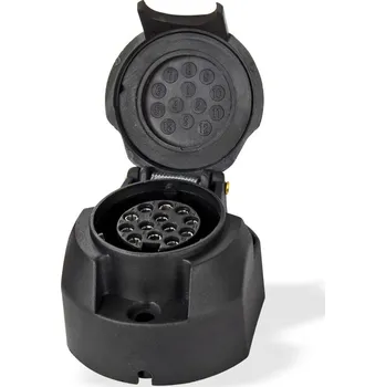 Přívěs k motorovému vozidlu DEMA Plastová zásuvka tažného zařízení 13-pólová