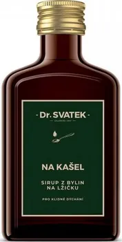 Lék na kašel, rýmu a nachlazení Herbadent Dr. Svatek Na kašel sirup z bylin na lžičku 250 ml