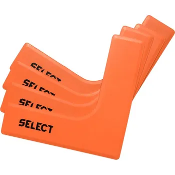 Fotbalová tréninková pomůcka Značící pomůcky Select Rubber marker L shape oranžová Velikost: NS
