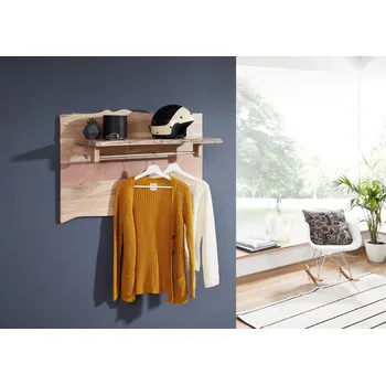 Předsíňová stěna WOODLAND Vešák 100x60 cm, přírodní, akácie