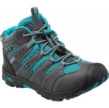 Chlapecké polobotky Keen Koven Mid WP, magnet/capri breeze US 9 Velikost: 25