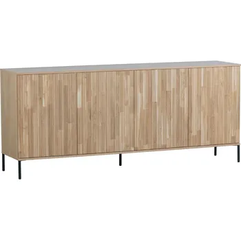 Komoda WOOOD Dubová komoda Gravia 200 x 44 cm