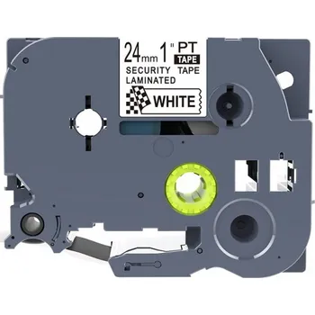 Pásek do tiskárny Páska Brother STE-161 36 mm x 8 m černý tisk/průhledný podklad kompatibilní