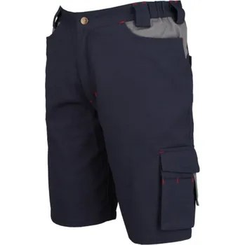 Pánské kraťasy Kraťasy ISSA STRETCH 8734 modrá/šedá XL