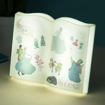 Lampička Lampička - Disney Cinderella Story Book 15 cm