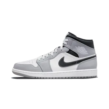 Pánské tenisky Tenisky Jordan 1 Mid Light Smoke Grey Anthracite Velikost: 45