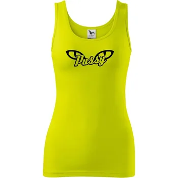 Pussy - Dámské tílko - XS ( Limetková )