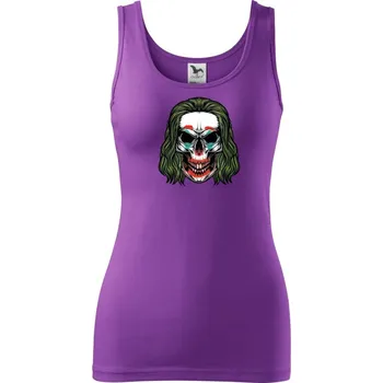 Joker lebka - Dámské tílko - S ( Fialová )
