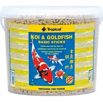 Krmivo pro rybičky Tropical Koi & Goldfish Basic Sticks 5l (430g)