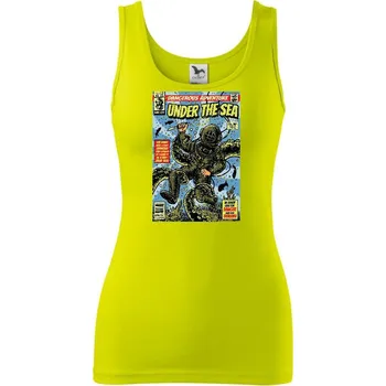 Dámské tričko Under The Sea - Dámské tílko - 2XL ( Limetková )