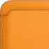 Pouzdro na mobilní telefon Apple MagSafe peněženka MHLP3ZM/A měsíčkově oranžová