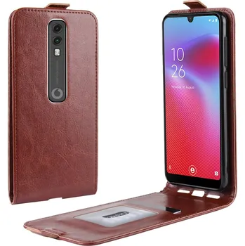 Pouzdro na mobilní telefon TVC FlipCase Vodafone Smart N10 Barva: Hnědá