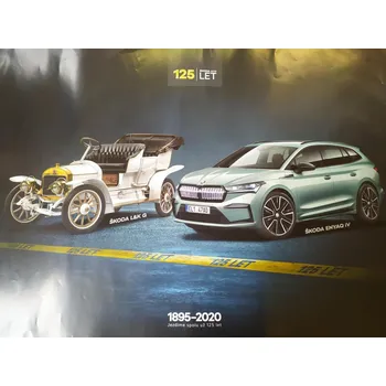 Plakát Škoda Plakát Enyaq