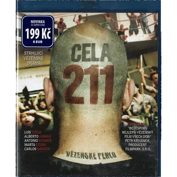 Blu-ray film Cela 211 vězeňské peklo, blu-ray disc BD (Cela 211)