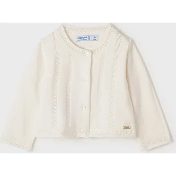 Dívčí bolerko Mayoral 1358-025 barva: béžová, Rozměr: 9 měsíců