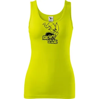 Dámské tričko Rachot žížal - Dámské tílko - L ( Limetková )