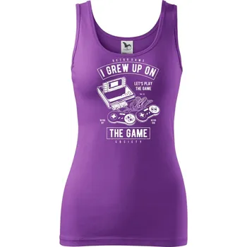 Grew Up On The Game - Dámské tílko - XS ( Fialová )