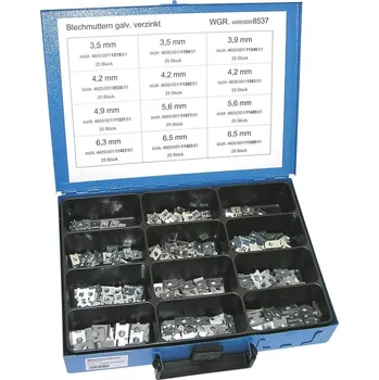 Matice Dresselhaus Sada matic pro samořezné šrouby 300 ks