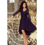 Glara Koktejlové šaty s delší zadní částí 733021