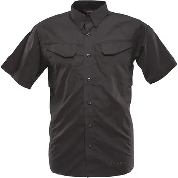Pánská košile TRU-SPEC® Košile TRU-SPEC® 24-7 FIELD krátký rukáv rip-stop černá