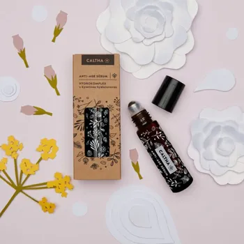 Pleťové sérum Caltha kosmetika Anti-age sérum Hydrokomplex s kyselinou hyaluronovou 10ml