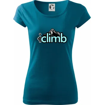 Dámské tričko Iclimb - Dámské triko Pure - 2XL ( Petrolejová )