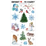 ARCH Obtisky na kamínky Zima stromeček 17 x 9,5 cm