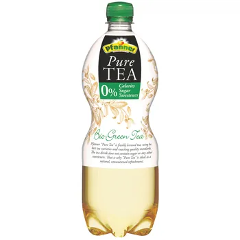 Ledový čaj Pfanner Pure Green Tea BIO 1 l