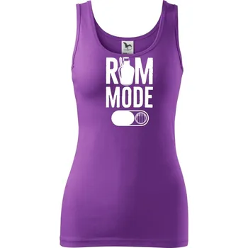 Rum mode - Dámské tílko - S ( Fialová )