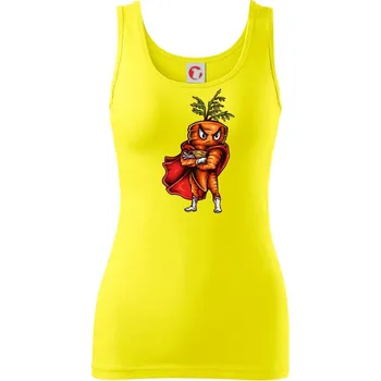 Dámské tričko Superkaroťák - Dámské tílko - L ( Citrónová )