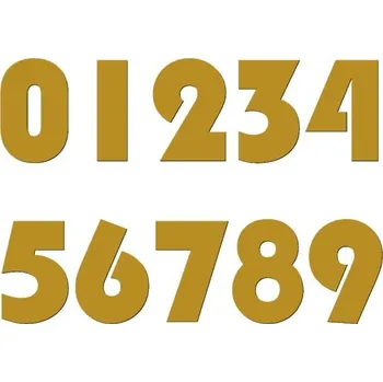 Pelisport Číslice typ P02 - 2,5 cm sada číslic