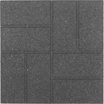 Multyhome Gumová dlaždice COBBLESTONE 40 x 40 cm - barva šedá