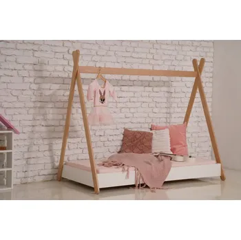 Dětská postel Vingo První dětská postel včetně matrace a roštu Barva: postel 80x180 - konstrukce bez látky