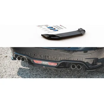 Tuning Difuzor zadního nárazníku Fiat 124 Spider Abarth černý lesklý plast