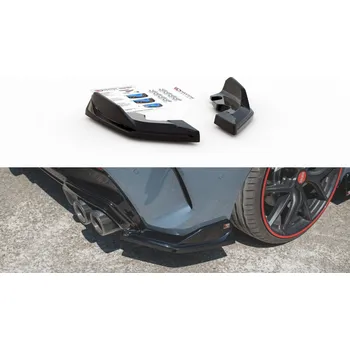 Tuning Splittery zadní boční V.4 BMW 1 F40 M-Pack/ M135i černý lesklý plast