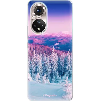 Pouzdro na mobilní telefon Silikonové pouzdro iSaprio - Honor 50 - Winter 01 (Odolný silikonový kryt, obal, pouzdro iSaprio - Honor 50 - Winter 01 - skvělá ochrana a pružnost, stylový UV potisk, lehkost, tiskne se v České republice)