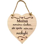 Amadea Dřevěné srdce Možná nemáme…