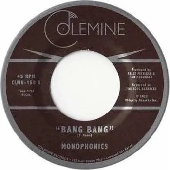 Zahraniční hudba SP Monophonics: Bang Bang 2018