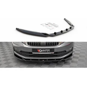 Autodíl Spojler pod nárazník lipa V.2 Škoda Octavia Mk3 Facelift carbon look