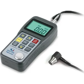 Měřič tloušťky laku Ultrazvukový tloušťkoměr Sauter TN 230-0.1US, rozsah měření 1,2-230mm, čitelnost 0,01mm